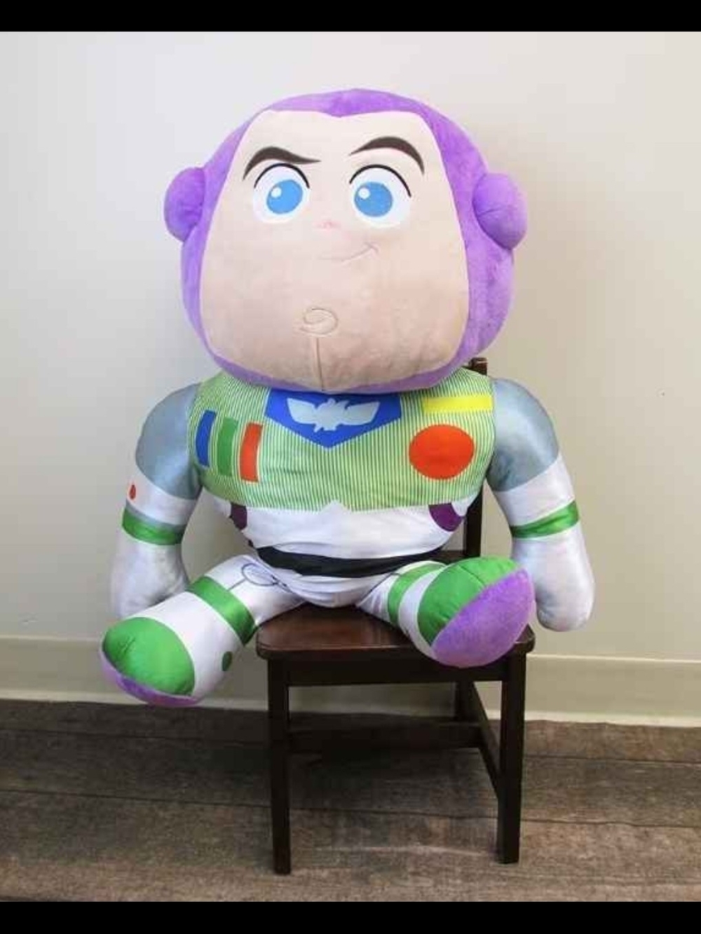 Disney Baby Buzz Lightyear Jumbo Stuffed Animal Plush Toy, 15  Inches